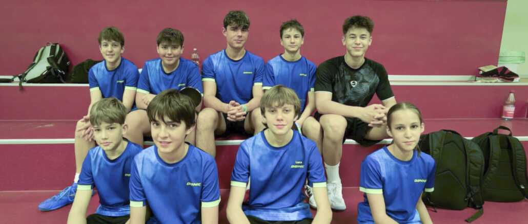 Unsere Jugend bei den Bezirkseinzelmeisterschaften 2026 in Ochsenfurt (Bild: Tobi Müller)